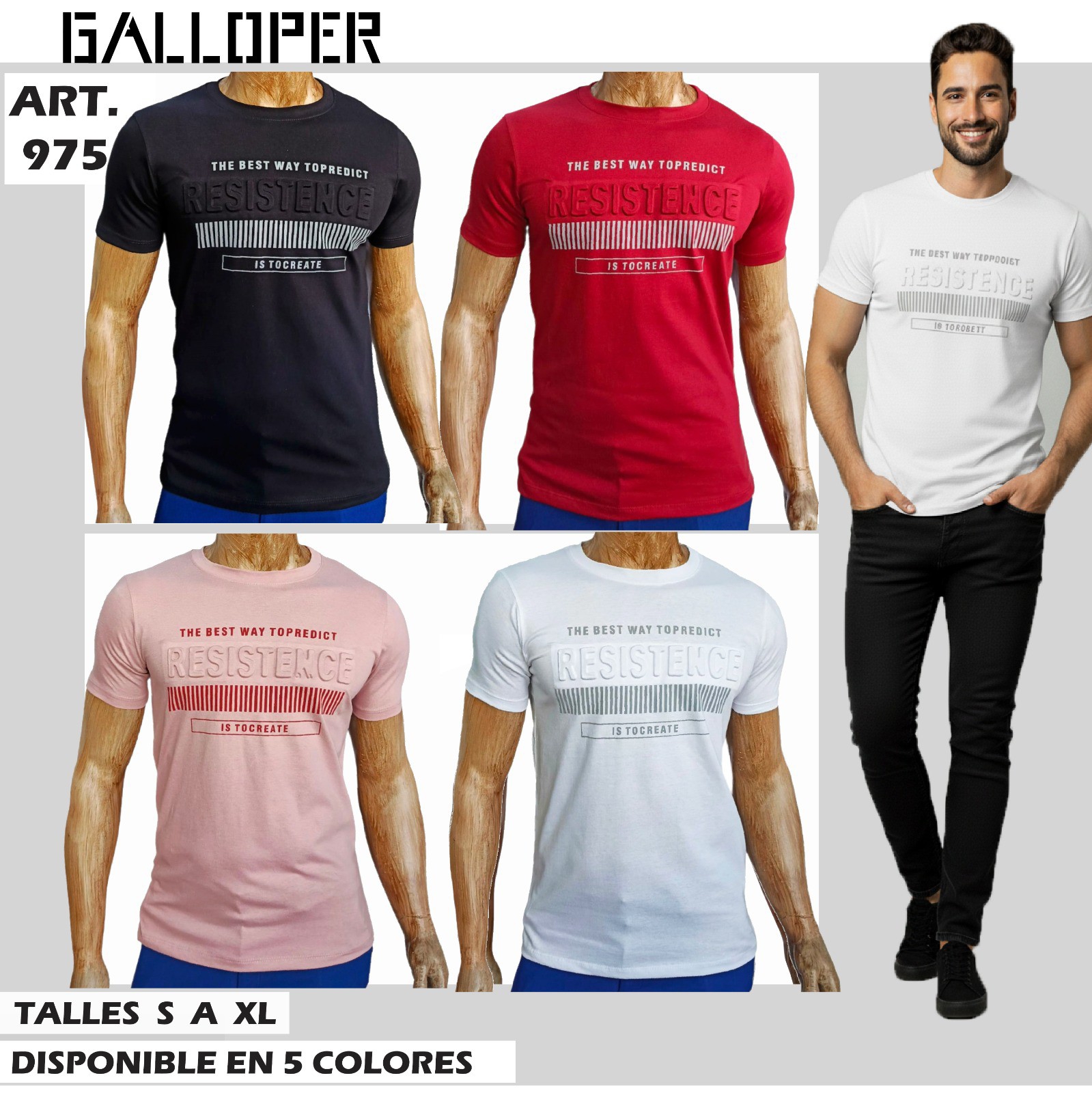Remera Algodón Peinado - Imagen 2