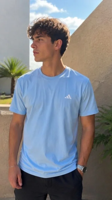 Remera Logo Bordado Ad