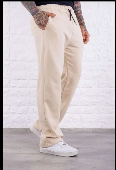 Pantalon Mom Recto Liso Rústico