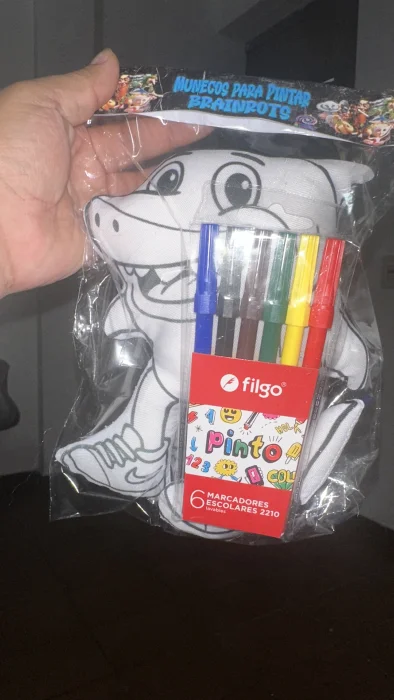 Peluches para Pintar de Moda