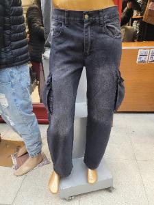Baggy Cargo Ston Gris Localizado - Miniatura 2