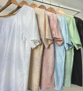 Blusa de Brodery Foil