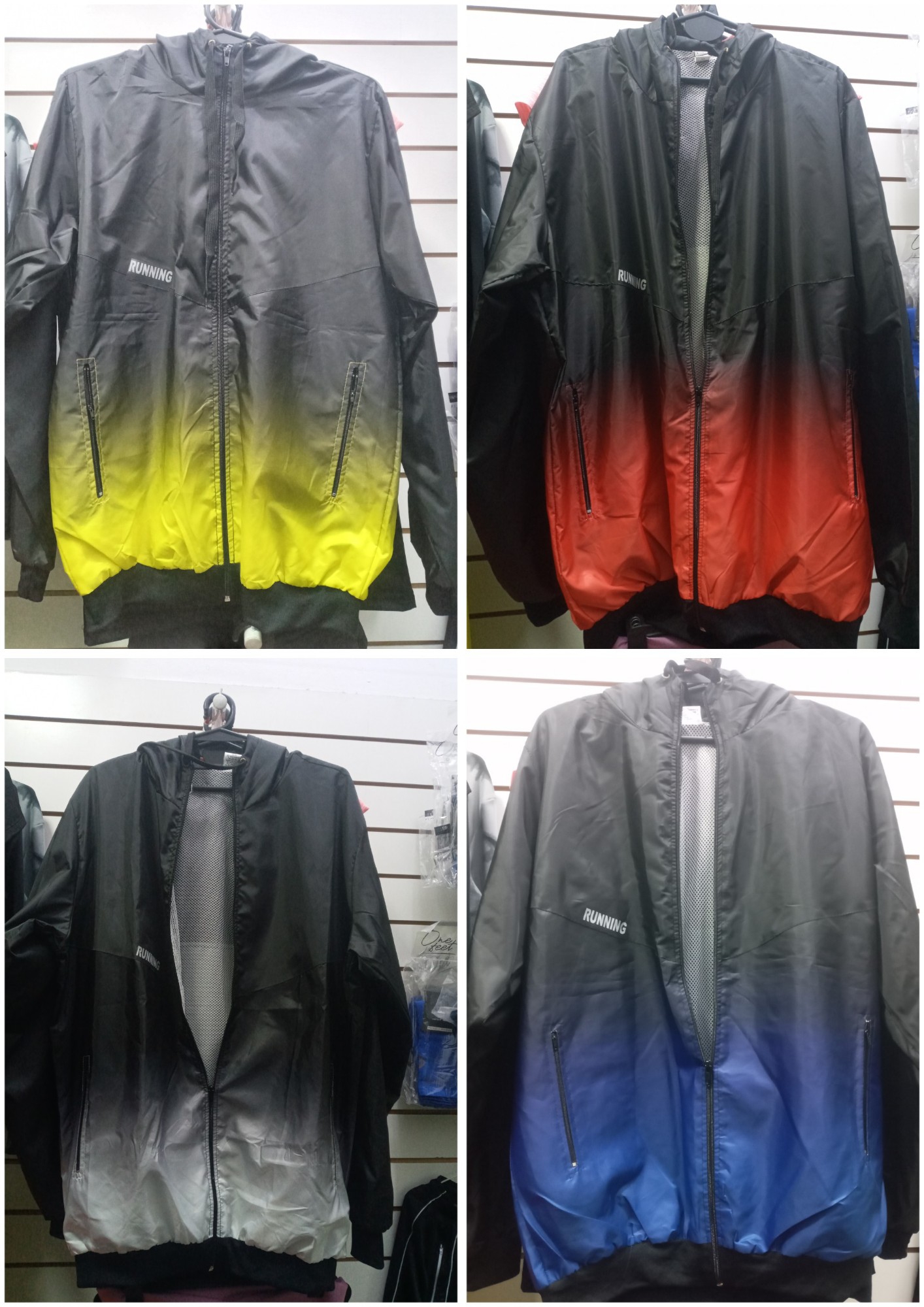 Campera Rompeviento Hombre Degradé X Mayor - Imagen 2
