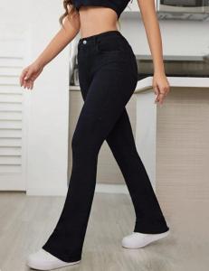 Pantalón Oxford Negro Elastizado