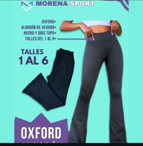 Calzas Oxford Algodón con Lycra