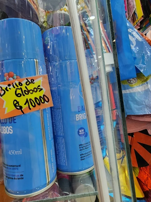 Brillo Spray para Globos