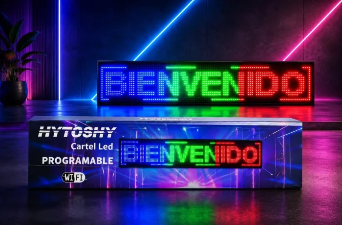 Cartel Led Programable con Wifi
