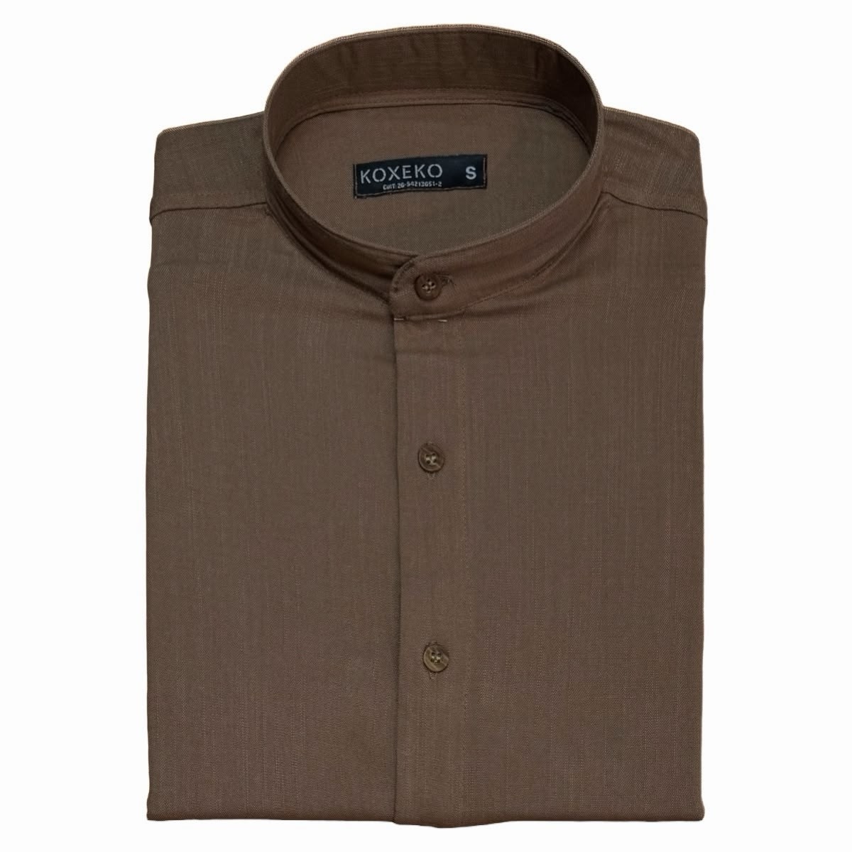 Camisa de Lino Cuello Mao Elastizado - Imagen 9