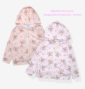 Campera Algodon con Lycra Premium Nena