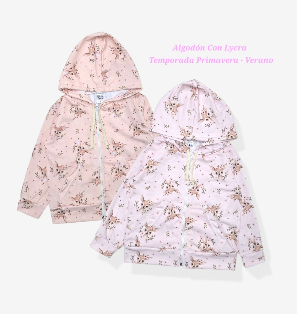Campera Algodon con Lycra Premium Nena - Imagen 3