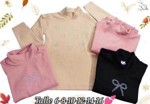 Media Polera de Darlon Rib