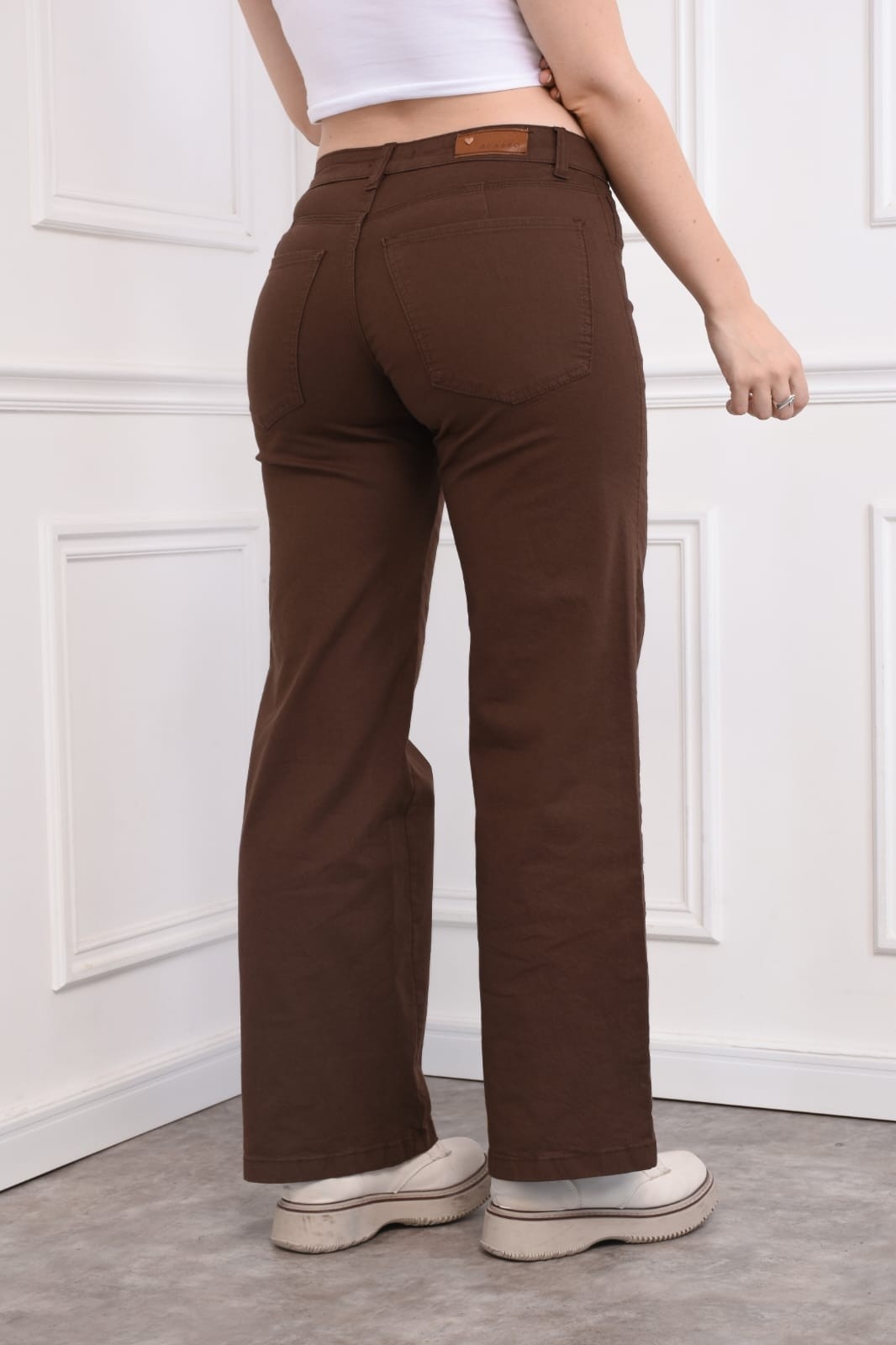 Art F708mc Wide Leg Chocolate Elastizado - Imagen 3