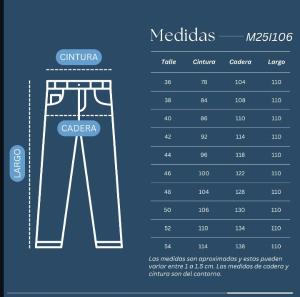 Art 25i106 Jeans Wide Azul Clasico - Miniatura 3
