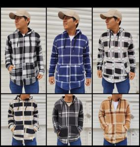 Campera Hombre Cuadrille C/corderito