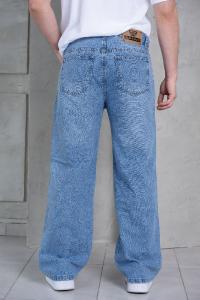 Jeans Baggy Localizado Celeste - Miniatura 4