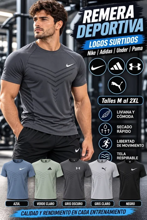 Remeras Laycra Importado Calidad Premium