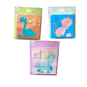 Rompe Cabeza Cubo Forma Seis Imagen Diferente