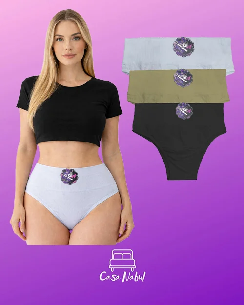 Vedetina y Less Faja Microfibra Post-parto