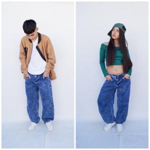 Baggi Teens Azul Pinzado