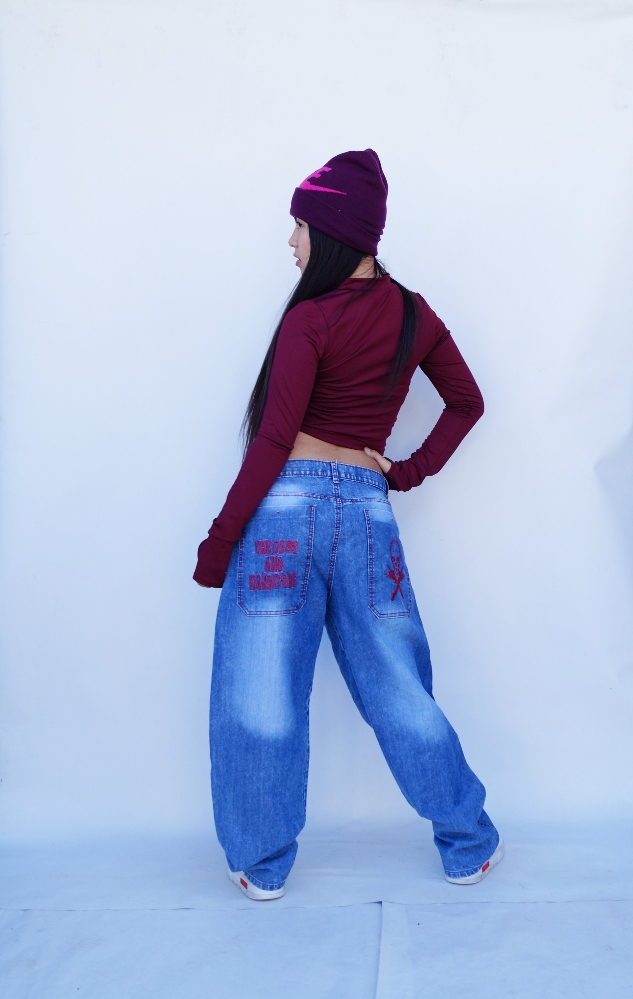 Baggi Teens Azul C/bordado - Imagen 5