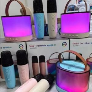 Parlante con 1 Micrófono Luz Rgb Efecto de Voz