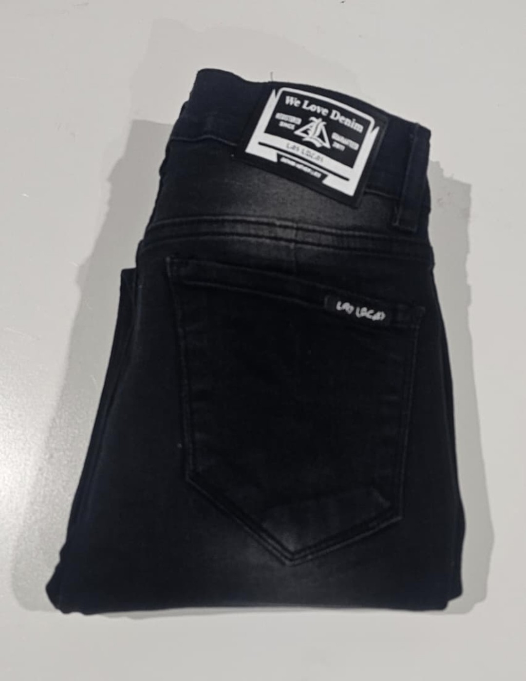 Jeans Chupin las Locas Negro Localizado - Imagen 2