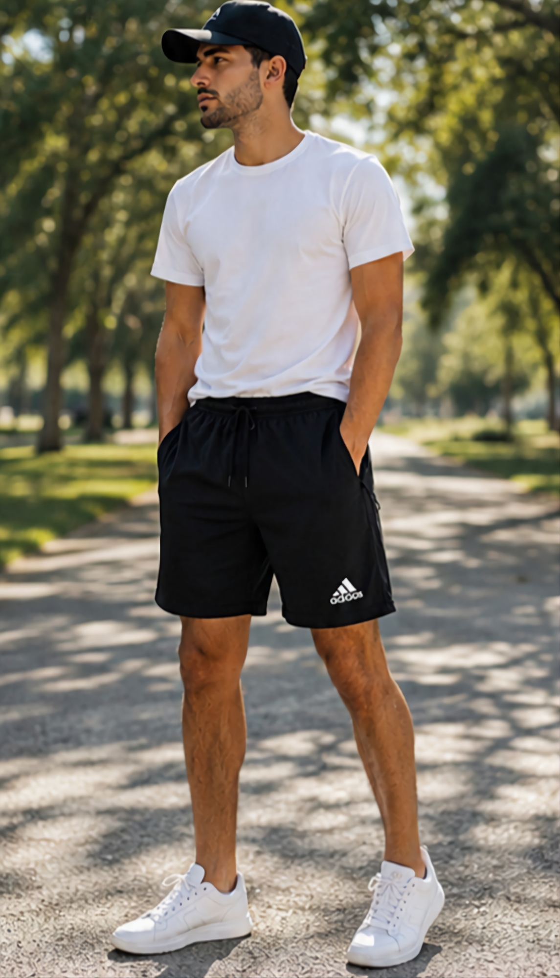 Short Deportivo Estampado Lycra - Imagen 4