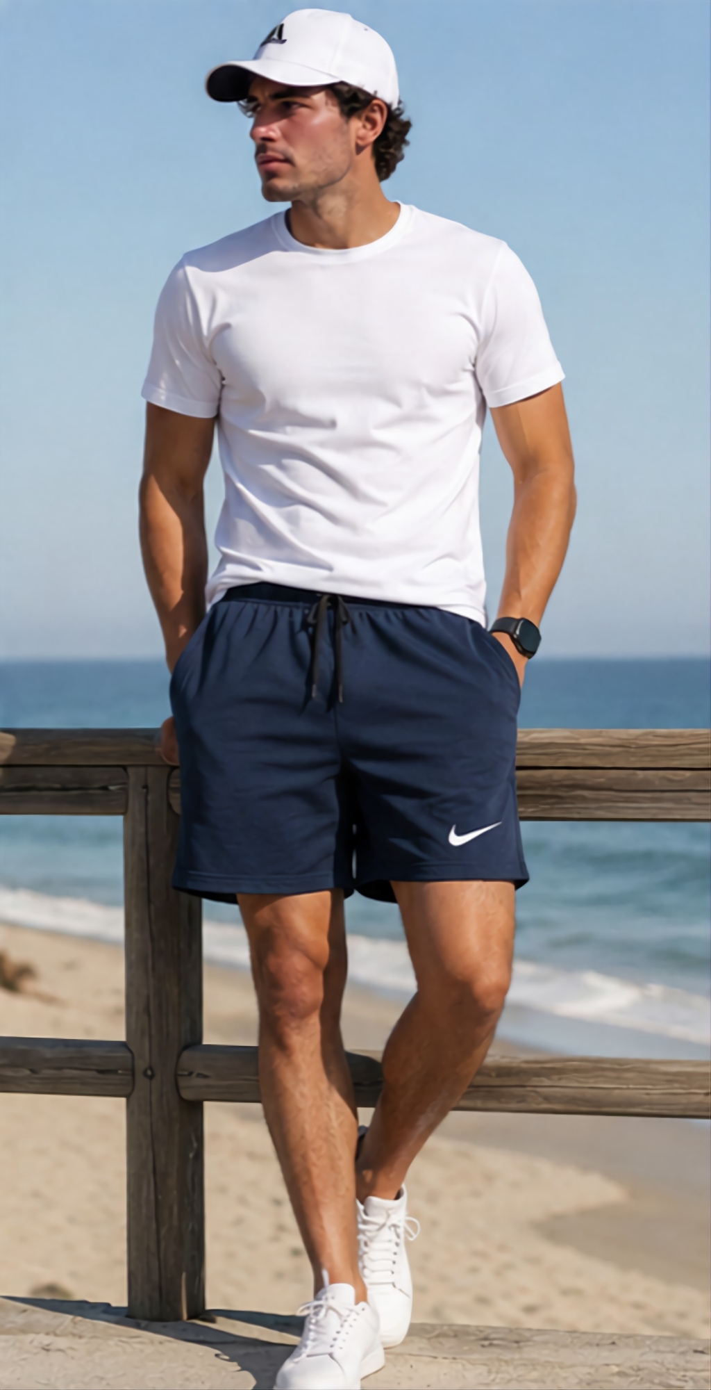 Short Deportivo Estampado Lycra - Imagen 5