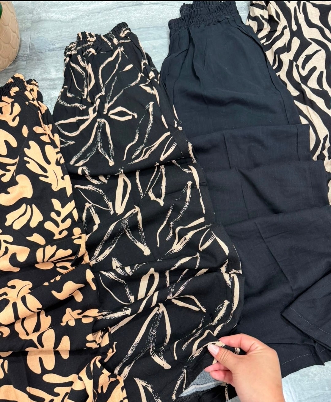 Pantalon Lino Estampado - Imagen 5