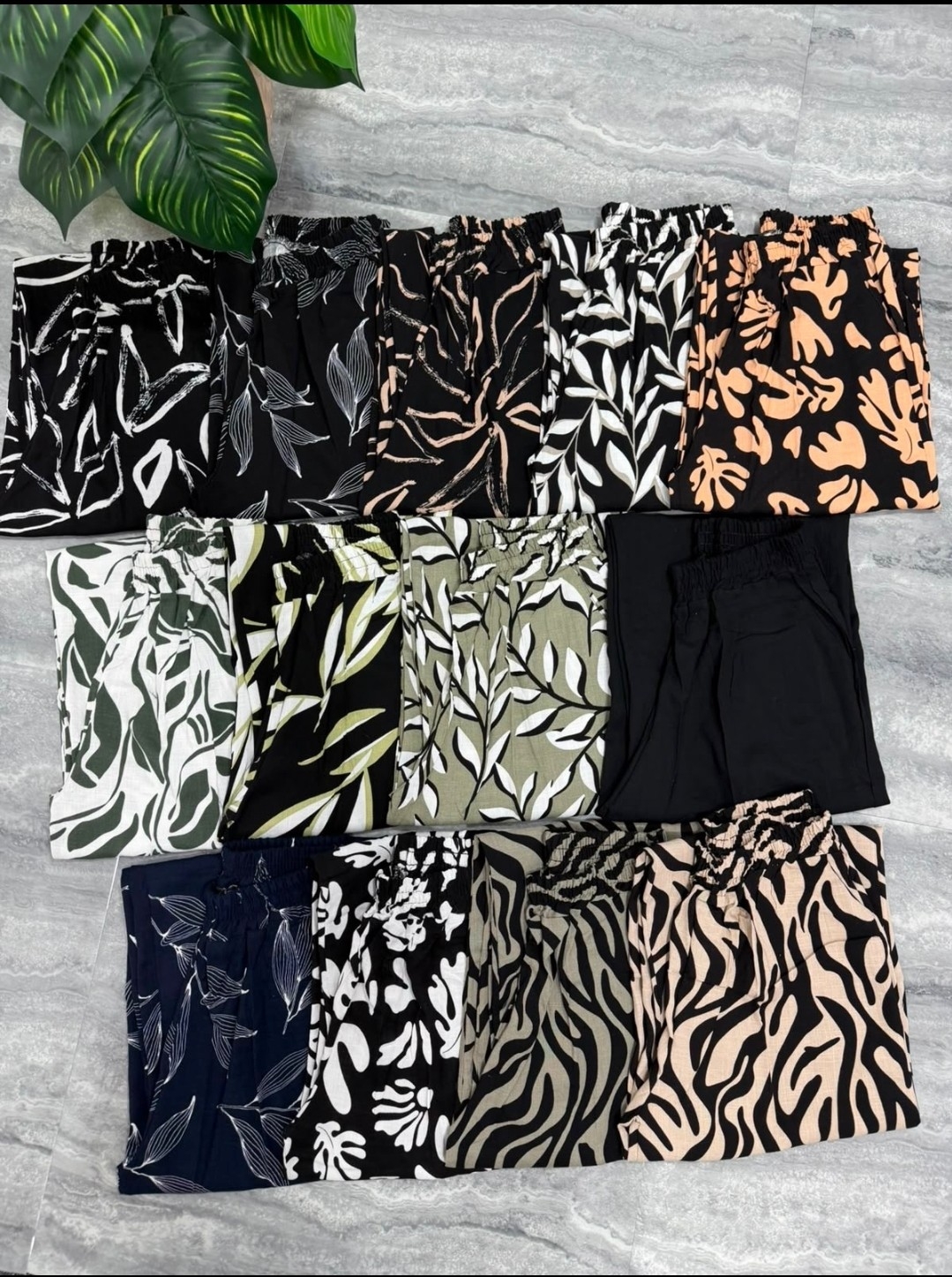 Pantalon Lino Estampado - Imagen 6