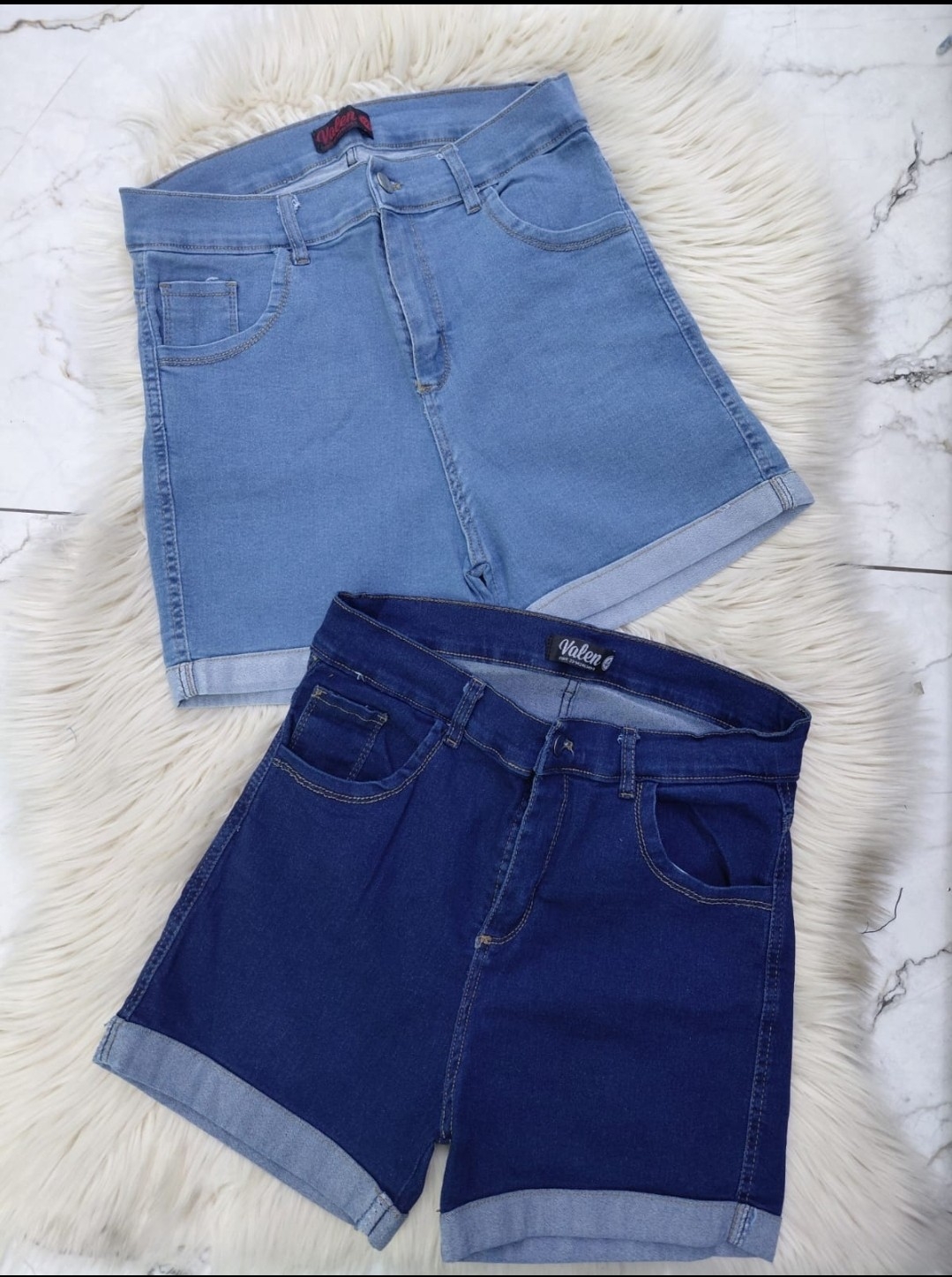 Short Talle Especial Dama Jean - Imagen 3