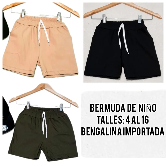 Bermudas  de Nene ( Bengalina Importada)