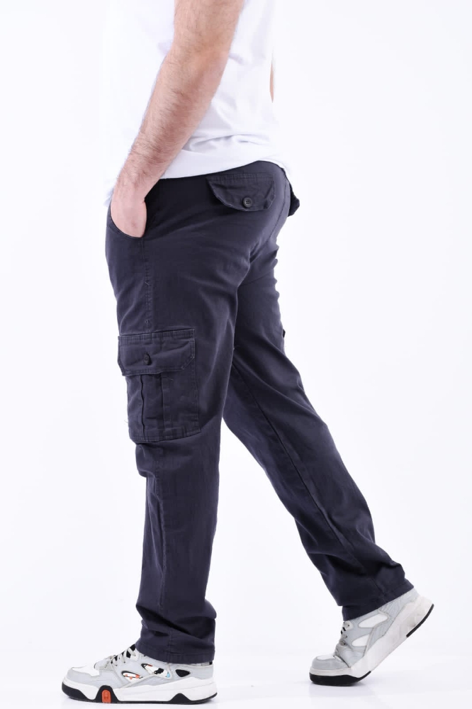 Pantalon  Cargo. Efecto. Lavado (gabardina. Elastisado) - Imagen 5