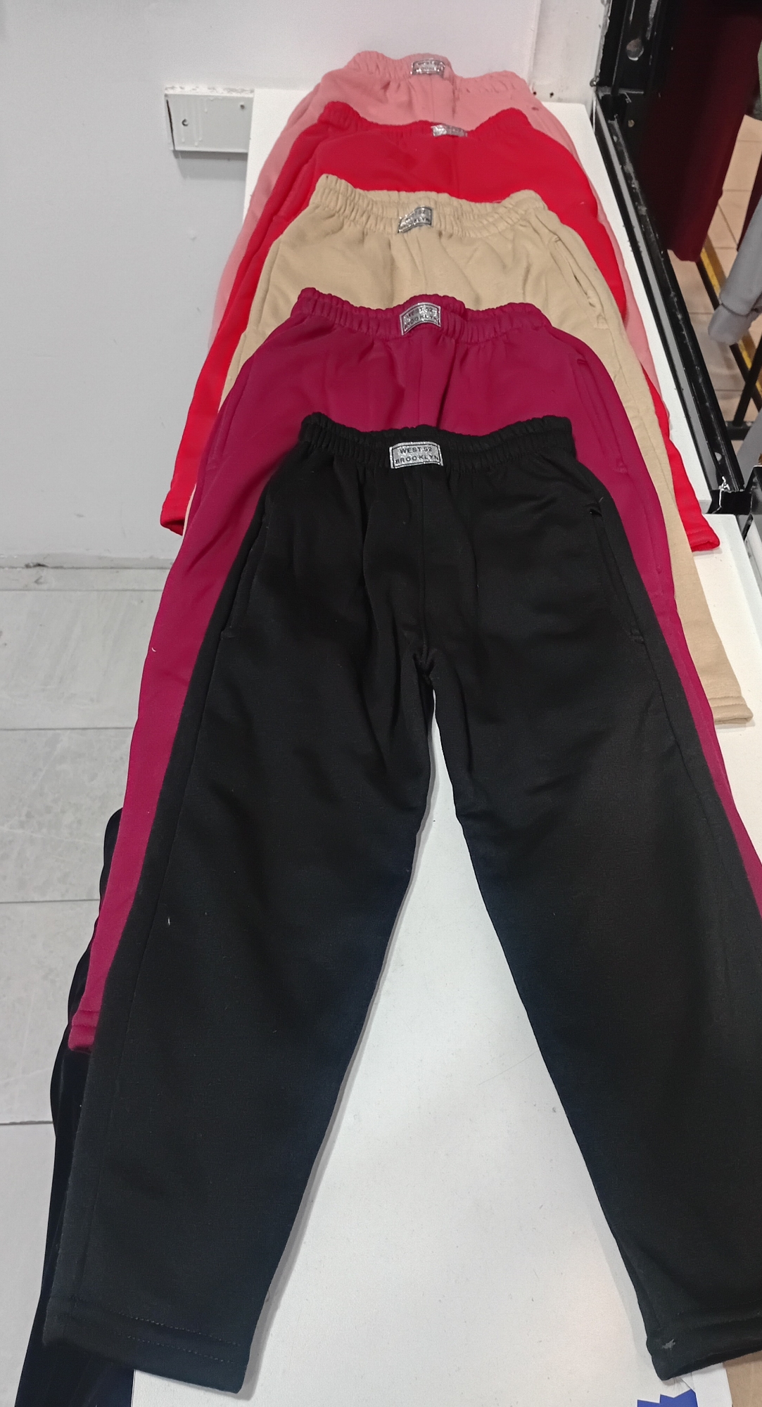 Pantalon de Jersey con Piel - Imagen 2