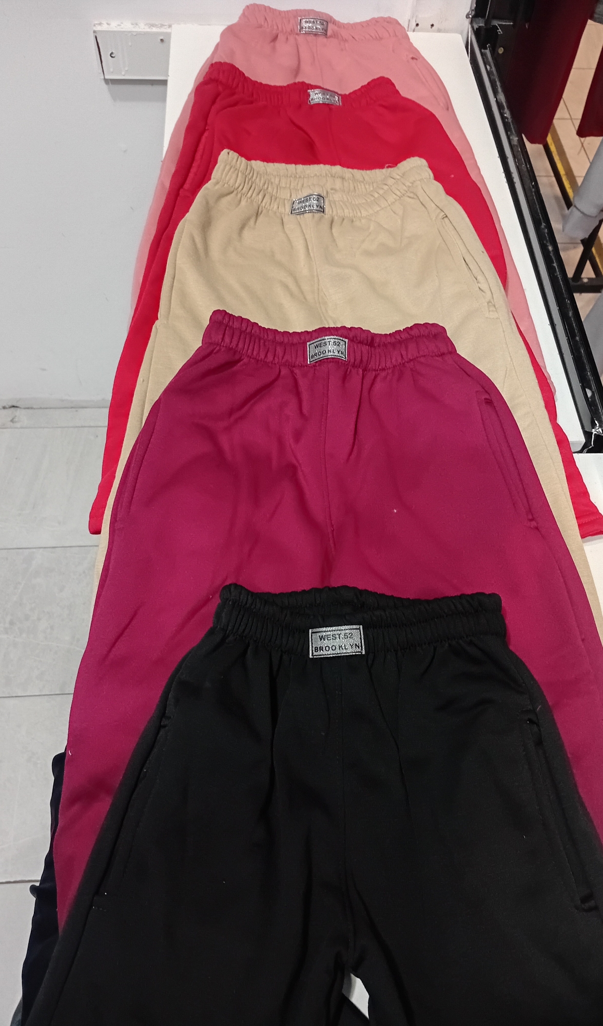 Pantalon de Jersey con Piel - Imagen 3