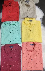 Camisas de Niños Estampadas Rígidas