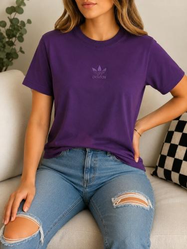 Remeras Ad Bordado Algodón Peinado (c)