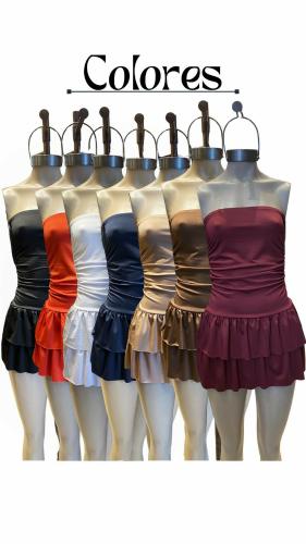 Vest. Straples Volados - Miniatura 3