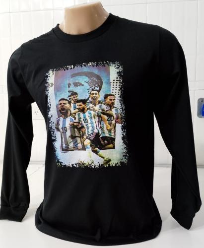 Remeras Manga Larga Algodón Premium