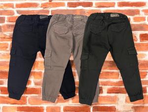 Jogger Cargo Niño Gabardina Premium