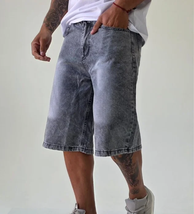 Bermuda Jean Corte Baggy