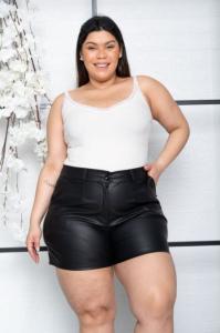 Shorts Cuerina