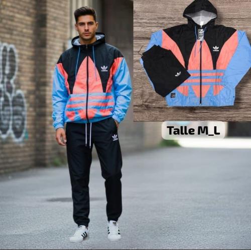 Conjunto Hojas Adidas