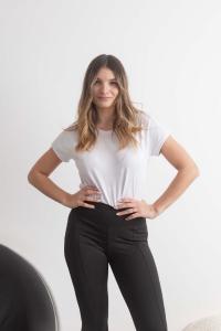 Calza Oxford de Lycra con Tajo al Frente - Miniatura 4