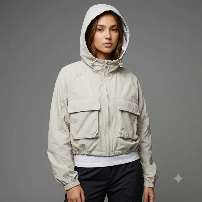 Campera Corta Rompeviento Importado