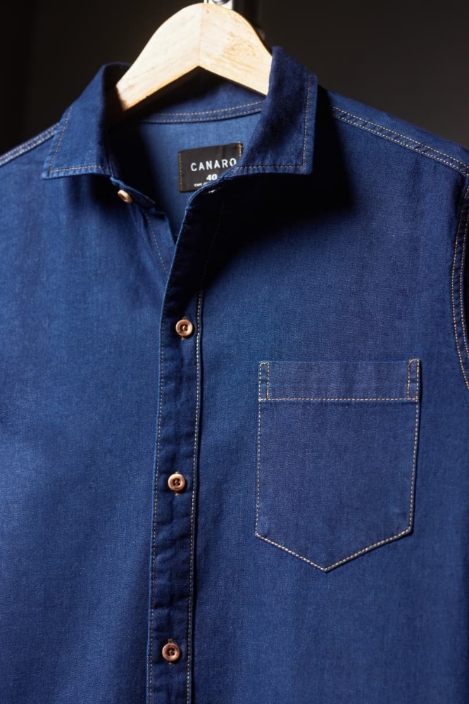 Camisa de Jean de Hombre - Imagen 6