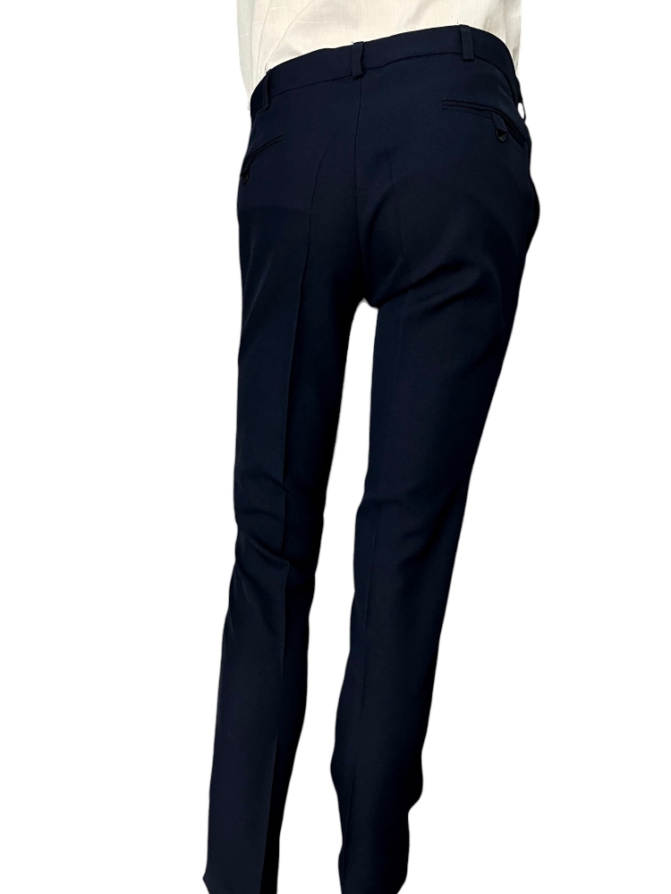 Pantalón Azul Marino Tropical Mecánico - Imagen 3