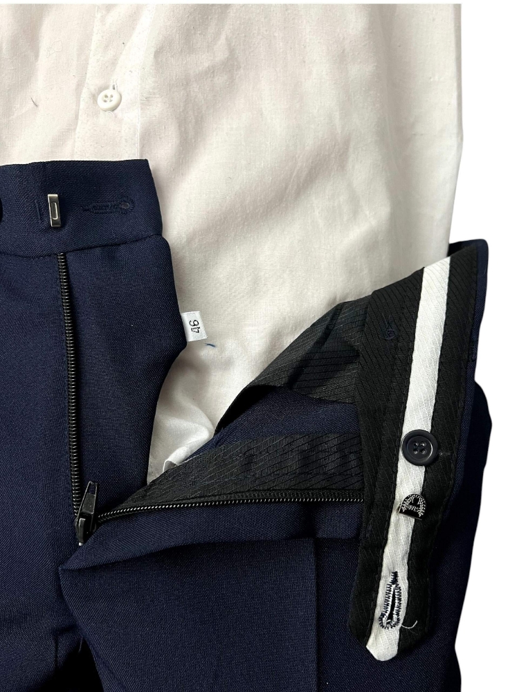Pantalón Azul Marino Tropical Mecánico - Imagen 6
