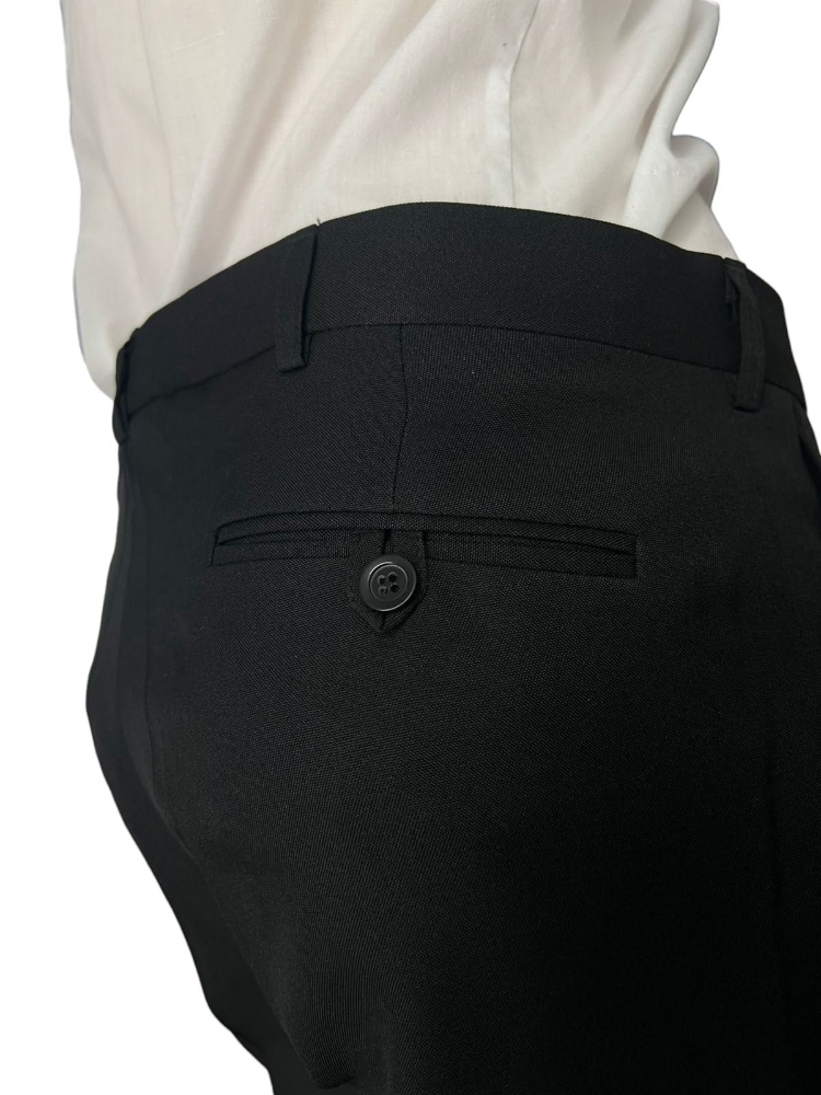 Pantalón Sastrero  Negro Tropical Mecánico - Imagen 5