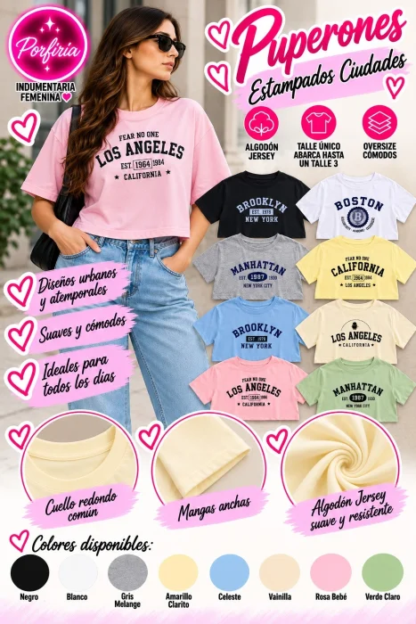 Puperones Estampados